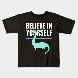 Loch Ness Monster – Believe In Monster Kids T-Shirt